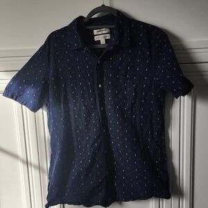 Men's Goodthreads Short Sleeve Button Front Dress Shirt